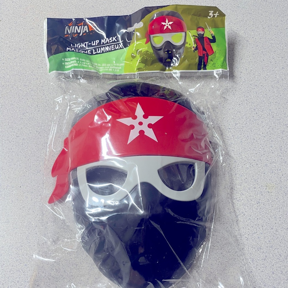 Ninja light up mask